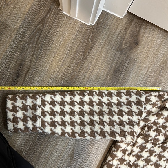 Nasty Gal NWT Houndstooth Faux Wool Jacket 🧥 - Picture 7 of 9